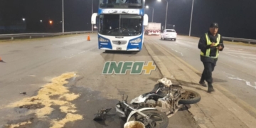 Chocaron un colectivo Güemes y dos motos en Ruta 34: dos heridos