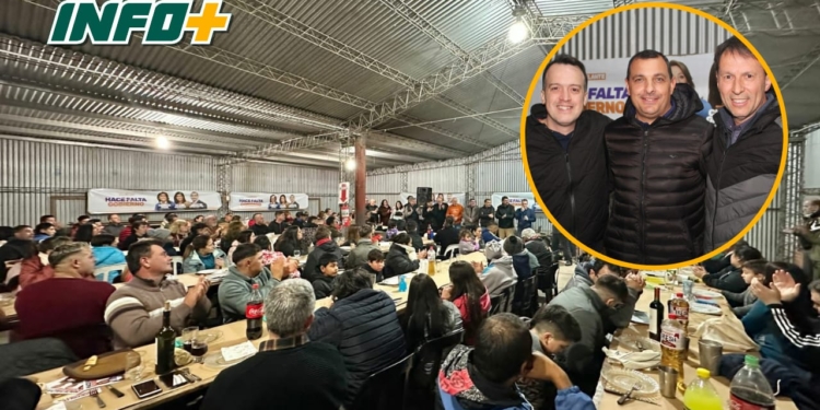 Pío Drovetta cerró su campaña ante una multitud en Correa