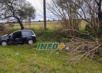 Dos mujeres de Gaboto heridas tras despistar y chocar contra un árbol