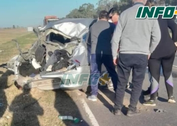 Tragedia en Ruta 34: un muerto tras un fuerte choque entre Centeno y Las Bandurrias