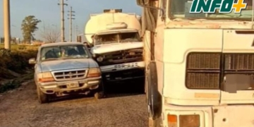 Timbúes: dos camiones y una camioneta chocaron camino a los puertos