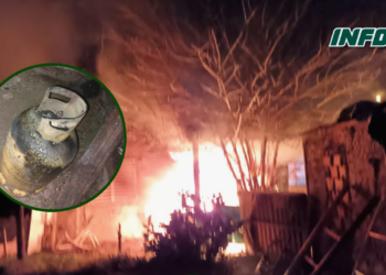 Una garrafa tomó fuego en una vivienda de San Genaro y hubo pérdidas materiales