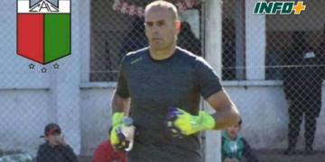 El arquero de Unión de Clarke, Gastón Re, sufrió una fractura de peroné