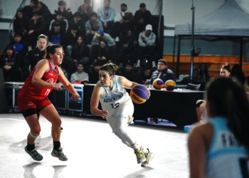 La macielense Agustina Bazán disputó el Nations League con la Selección Argentina