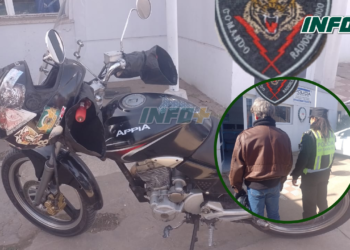 San genaro: detuvieron a un hombre con pedido de captura a bordo de una moto robada