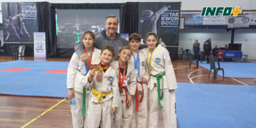 Taekwondistas de Maciel, Monje y Oliveros obtuvieron medallas en Rosario