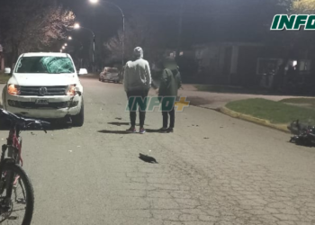 Dos jóvenes de Totoras hospitalizados tras un accidente en San Genaro