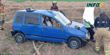 Se dirigía a correr la Maratón de Totoras y volcó en Ruta 91