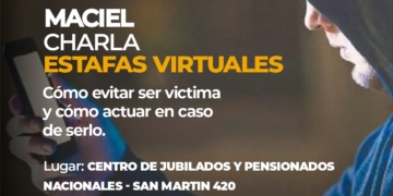 Realizarán en Maciel una charla sobre estafas virtuales