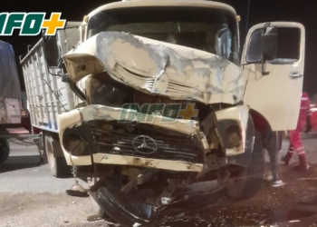 Choque y milagro en Totoras: dos camiones impactaron en el cruce de rutas y no hubo heridos