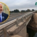 Perotti inaugurará este viernes el ensanche del puente sobre el Canal Serodino