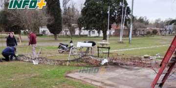 Por accidente derribaron una antena en Andino: el pueblo quedó sin radio ni internet