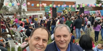 Oliveros comenzó con sus festejos por el Día del Niño