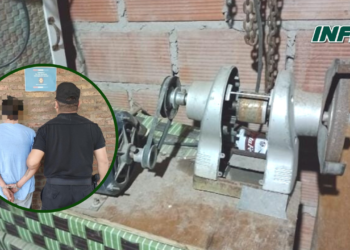 Robó y se quedó dormido en el patio de una vivienda: fue detenido