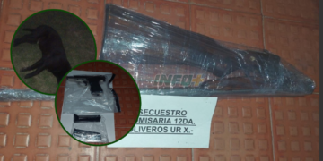 Allanamiento y secuestro de armas en Maciel: lo acusan de amenazar a una familia y matarles el perro