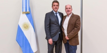 Clarke: Cattaneo se reunió con Sergio Massa y otros funcionarios nacionales
