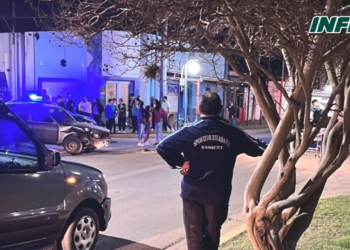 Dos accidentes en San Genaro dejaron a tres motociclistas heridos