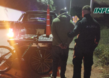 Robó en Oliveros y huyó en bicicleta pero fue detenido en Ruta 11
