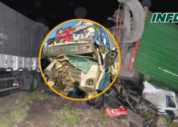 Dos camioneros de la región sufrieron un accidente en Buenos Aires