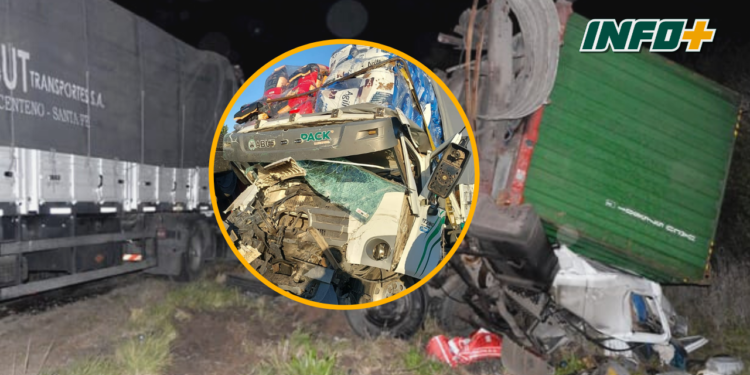 Dos camioneros de la región sufrieron un accidente en Buenos Aires