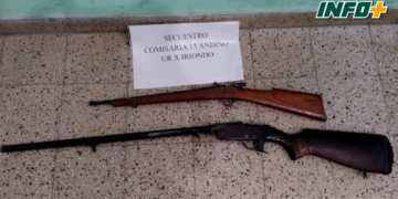 Un robo en Andino derivó en un allanamiento en San Lorenzo con secuestro de armas