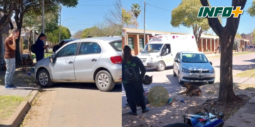 Una mujer de San Genaro sufrió una fractura tras un accidente