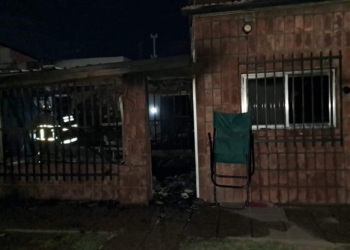 Dos personas heridas y dos mascotas muertas tras el incendio de una vivienda en San Lorenzo