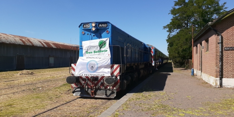 Realizarán una nueva cruzada del Tren Solidario y juntan donaciones en Serodino 