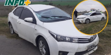 Una pareja mayor herida tras volcar en autopista, entre Barrancas y San Fabián