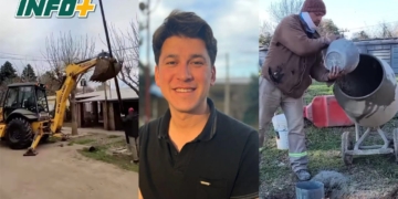 Cuatro años de obras en Correa: 24 cuadras de cordón cuneta y 16 de pavimento