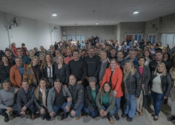 Diana contó con el apoyo de la región de cara a las elecciones: “El camino es unidos”