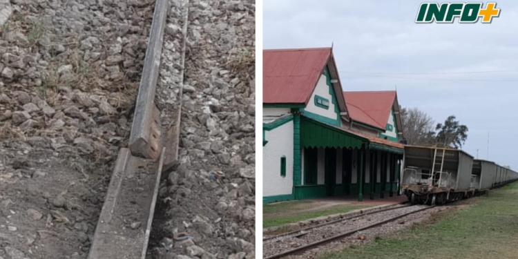 Un tren descarriló en San Genaro y hay cortes de pasos a nivel