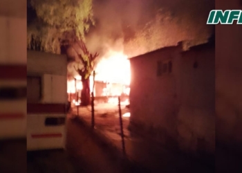 Pérdidas totales: ardió una vivienda precaria en San Genaro