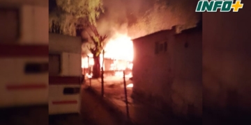 Pérdidas totales: ardió una vivienda precaria en San Genaro