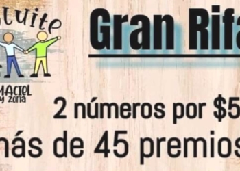 INCLUITE Maciel y zona lanzó una gran rifa con más de 45 premios