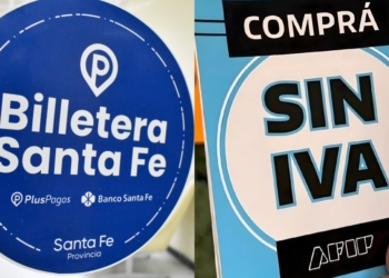 Las compras con tarjeta de débito hechas con billetera Santa Fe se incorporal al programa sin IVA