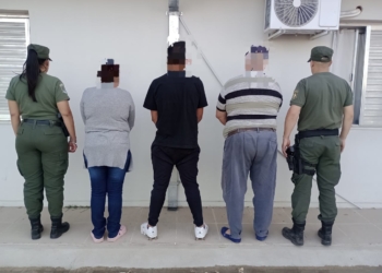 Dos hombres y una mujer fueron descubiertos carneando animales y quedaron detenidos