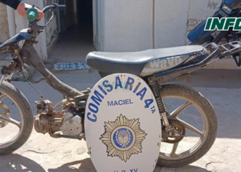 Maciel: circulaba en una moto sin documentación y fue aprehendido
