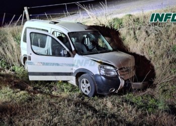 Un matrimonio de San Genaro herido tras un accidente en un camino rural