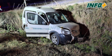 Un matrimonio de San Genaro herido tras un accidente en un camino rural