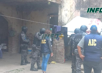 Allanamiento en Barrancas: vendían un arma por redes sociales