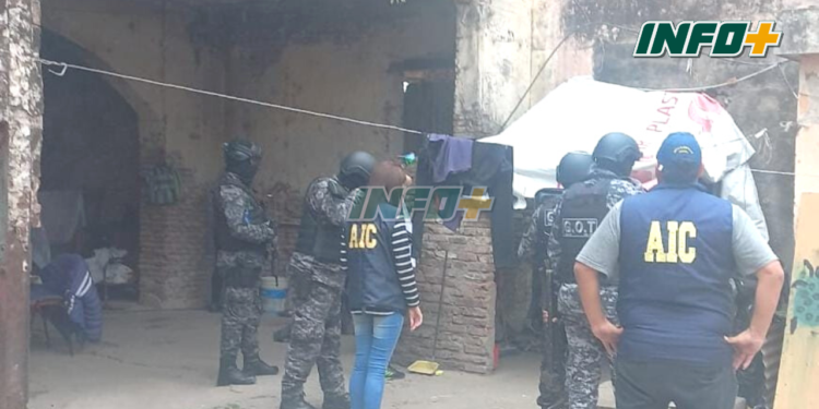 Allanamiento en Barrancas: vendían un arma por redes sociales