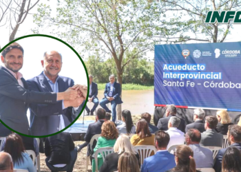 De Coronda a Córdoba: rubricaron el contrato para iniciar la obra del acueducto