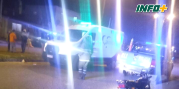 Una nena de 6 años fue atropellada por una moto y sufrió heridas