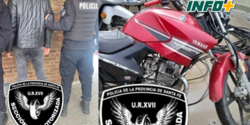 Un timbuense demorado por circular en una moto con guarismo adulterado