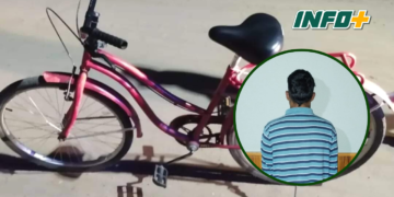 Recuperaron una bicicleta robada en Oliveros: fue detectada por las cámaras de seguridad