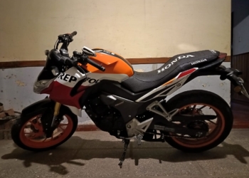 Secuestraron en Barrancas una moto robada en Rosario el año pasado