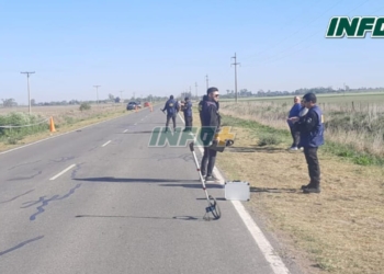 Un motociclista fue atropellado y murió entre Andino y Serodino