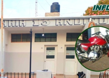 Denunciaron el robo de una moto en Andino