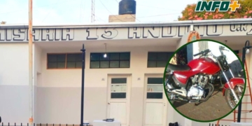 Denunciaron el robo de una moto en Andino